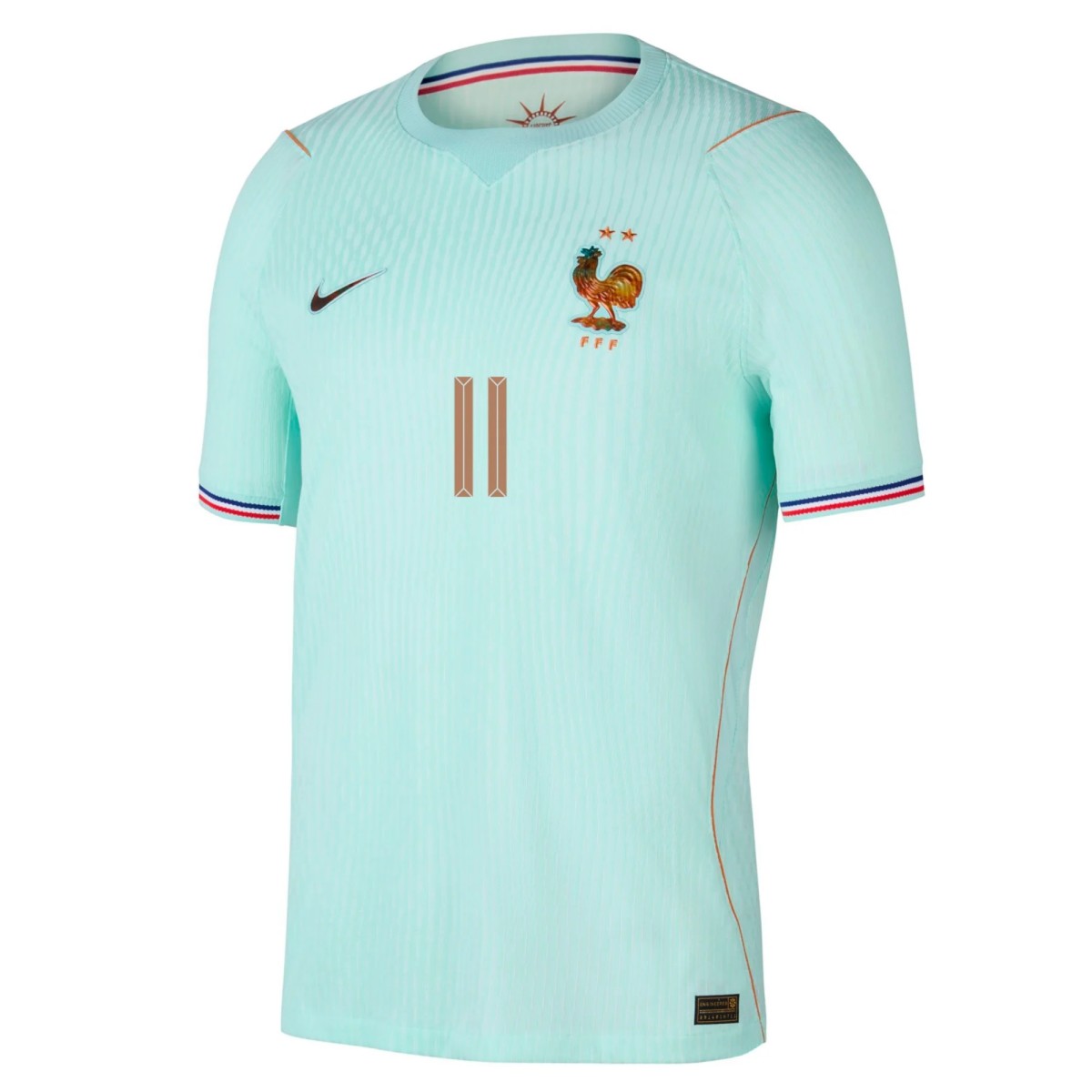 OLISE #11 France Away Match Jersey Player Version World Cup 2026 (back view)