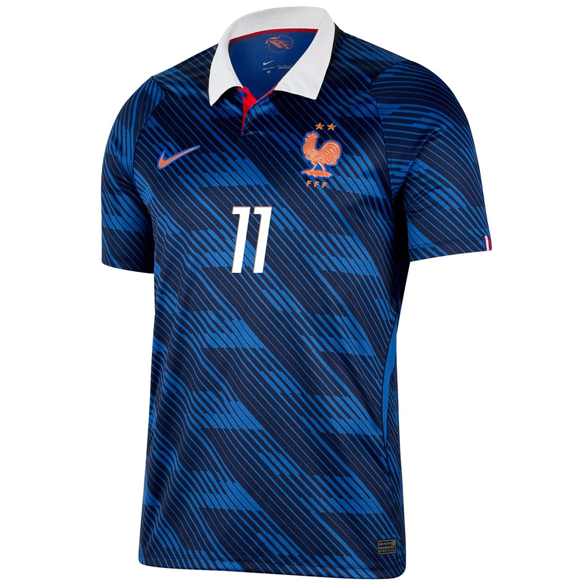 OLISE #11 France Home Jersey World Cup 2026 (back view)