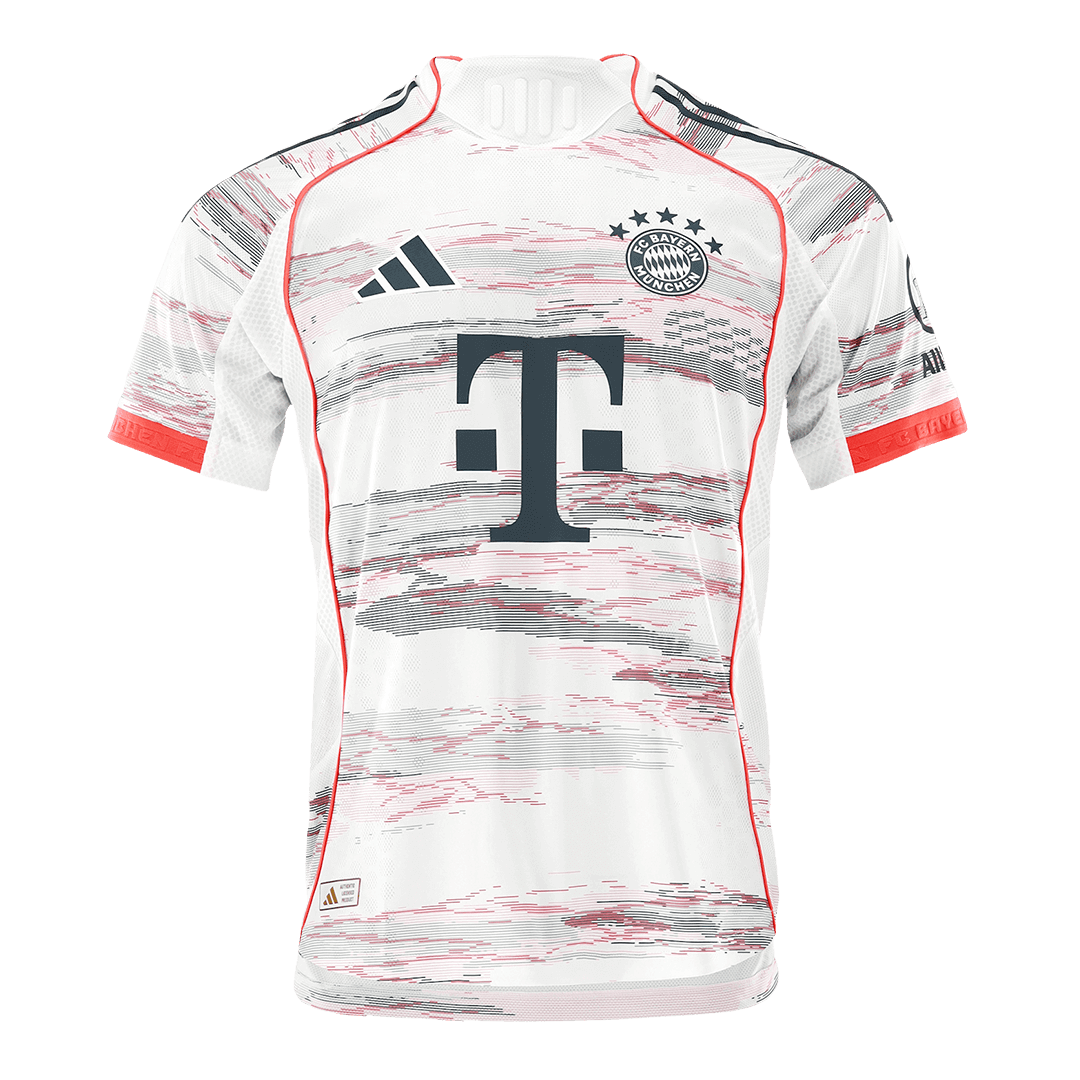 OLISE #17 Bayern Munich Away Match Jersey Player Version 2025/26 (back view)
