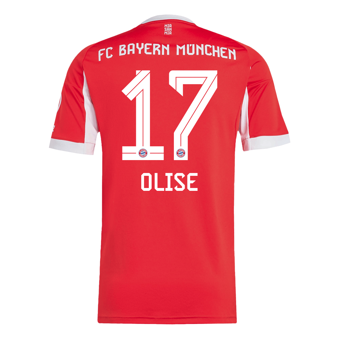 OLISE #17 Bayern Munich Home Jersey 2025/26