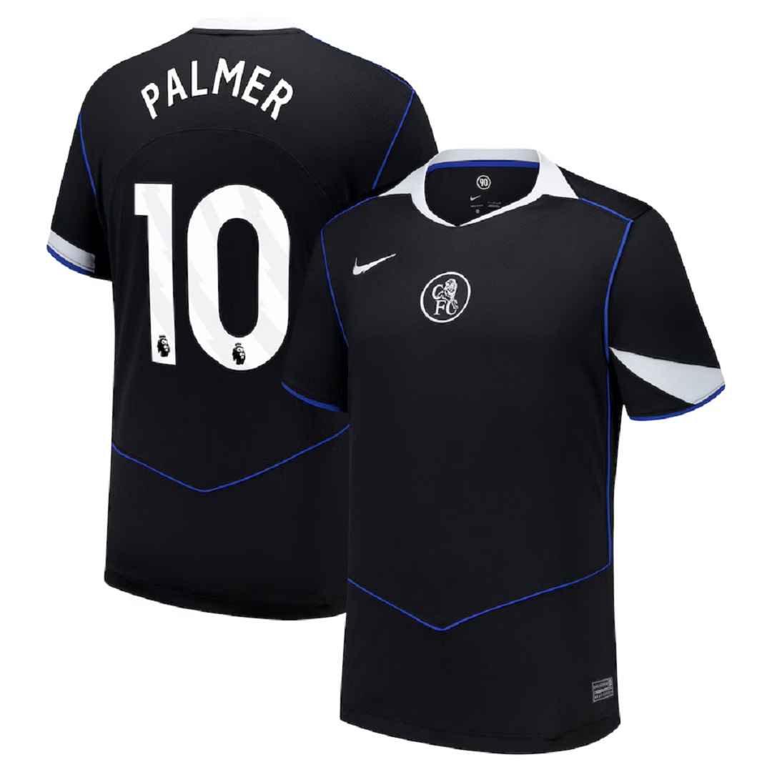 Palmer #10 Chelsea Third Jersey 2025/26 (back view)