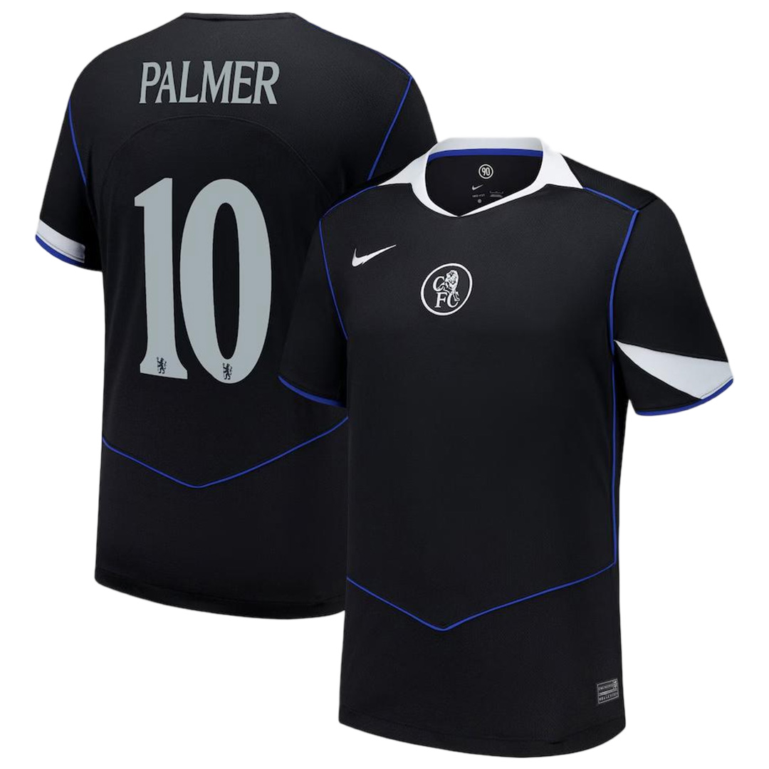 Palmer #10 Chelsea Third Jersey 2025/26 - UCL (back view)