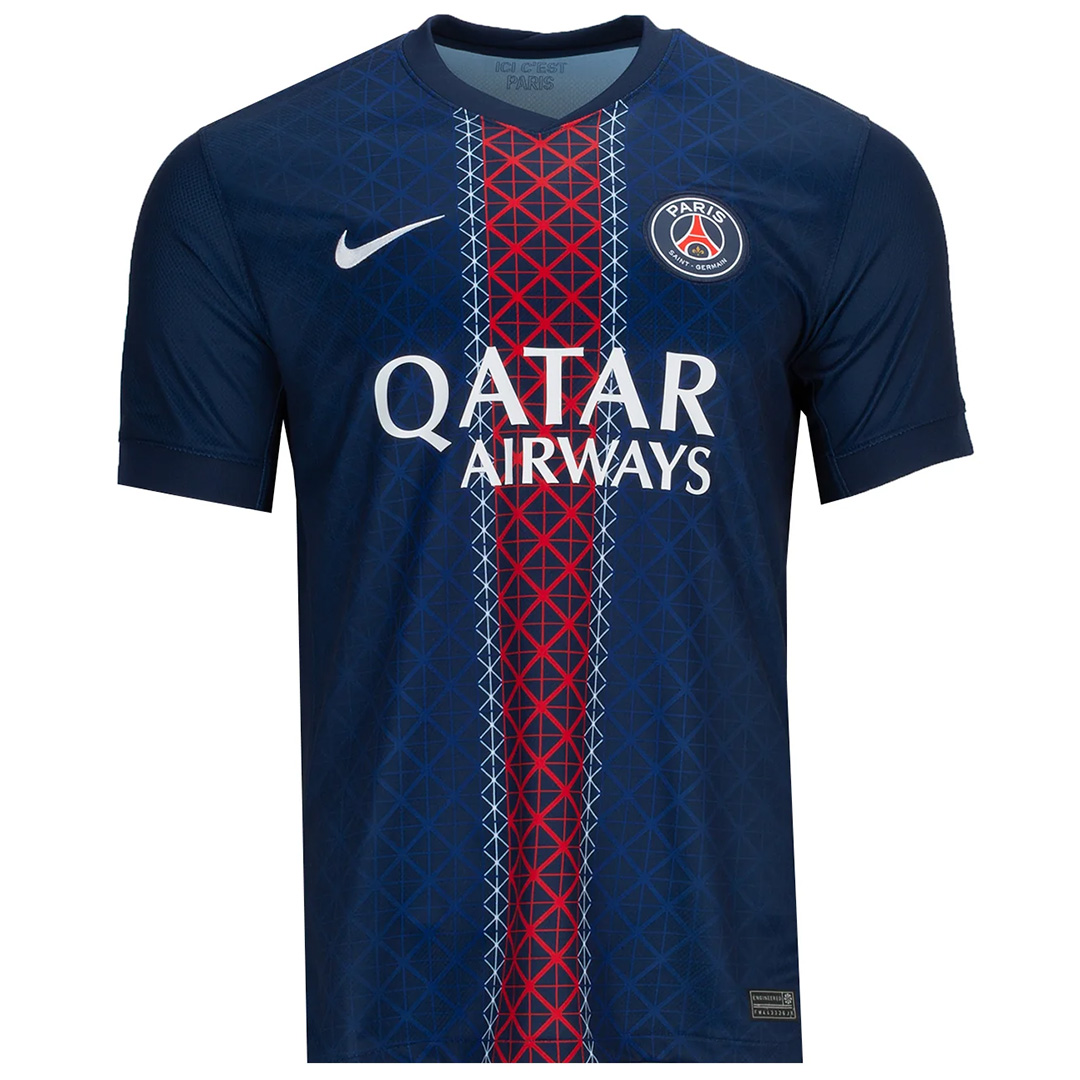 PSG Home Jersey Kit 2025/26 (back view)