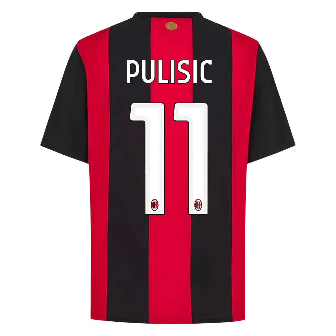 PULISIC #11 AC Milan Home Jersey 2026/27 (back view)