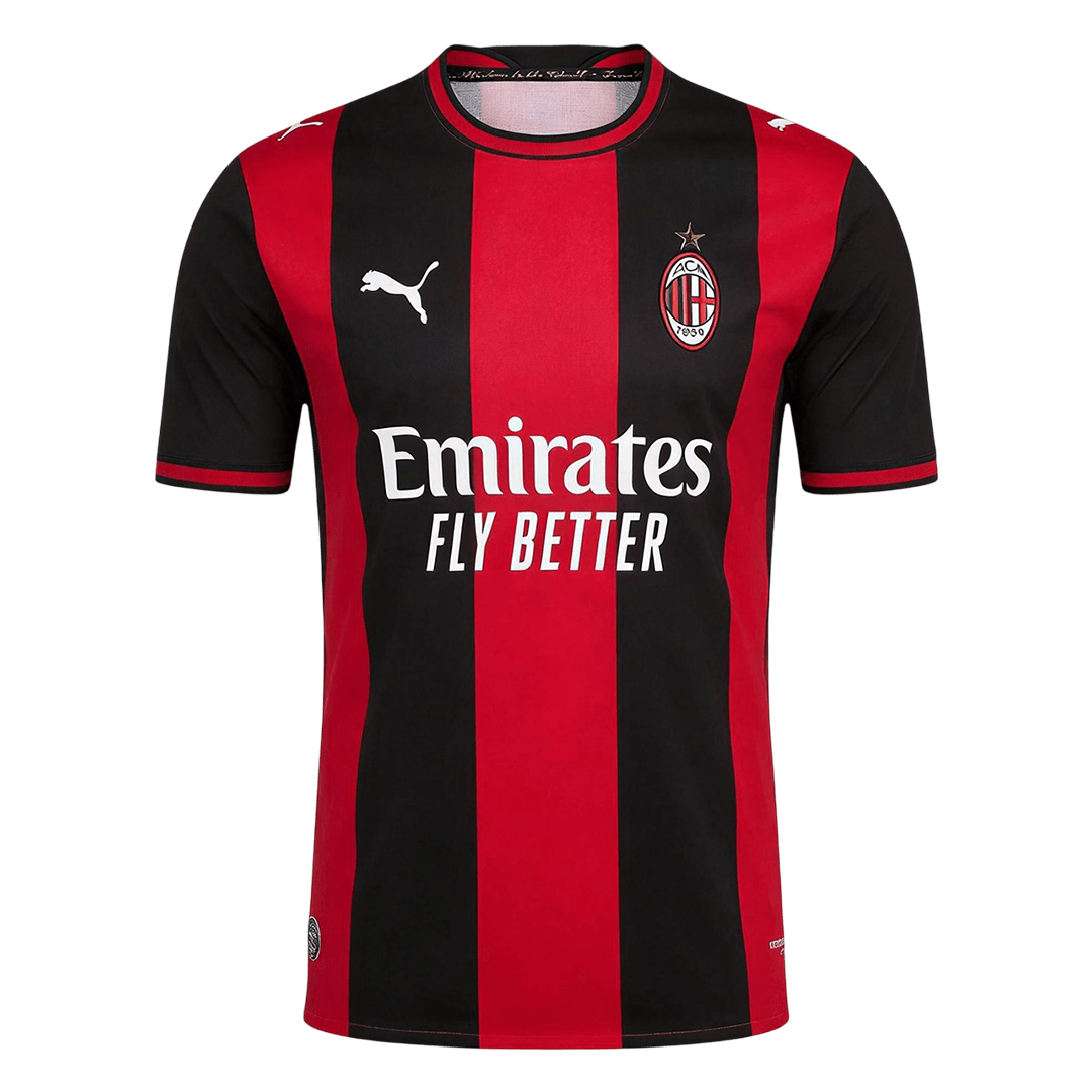 PULISIC #11 AC Milan Home Match Jersey Player Version 2026/27 (back view)