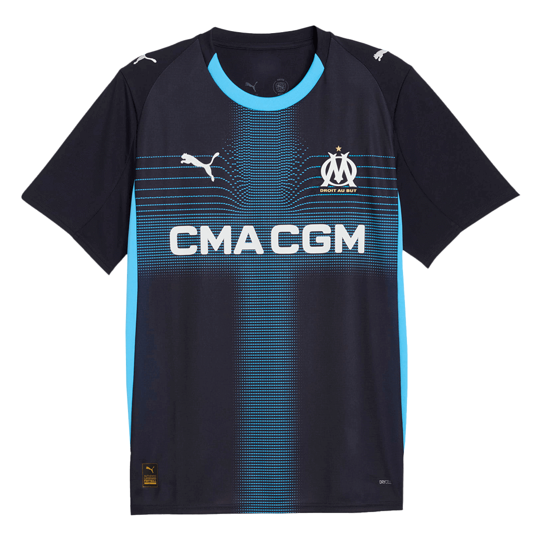 RABIOT #25 Marseille Away Jersey 2025/26 (back view)