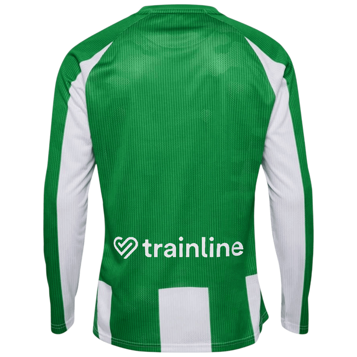 Real Betis Home Long Sleeve Jersey 2025/26 (back view)