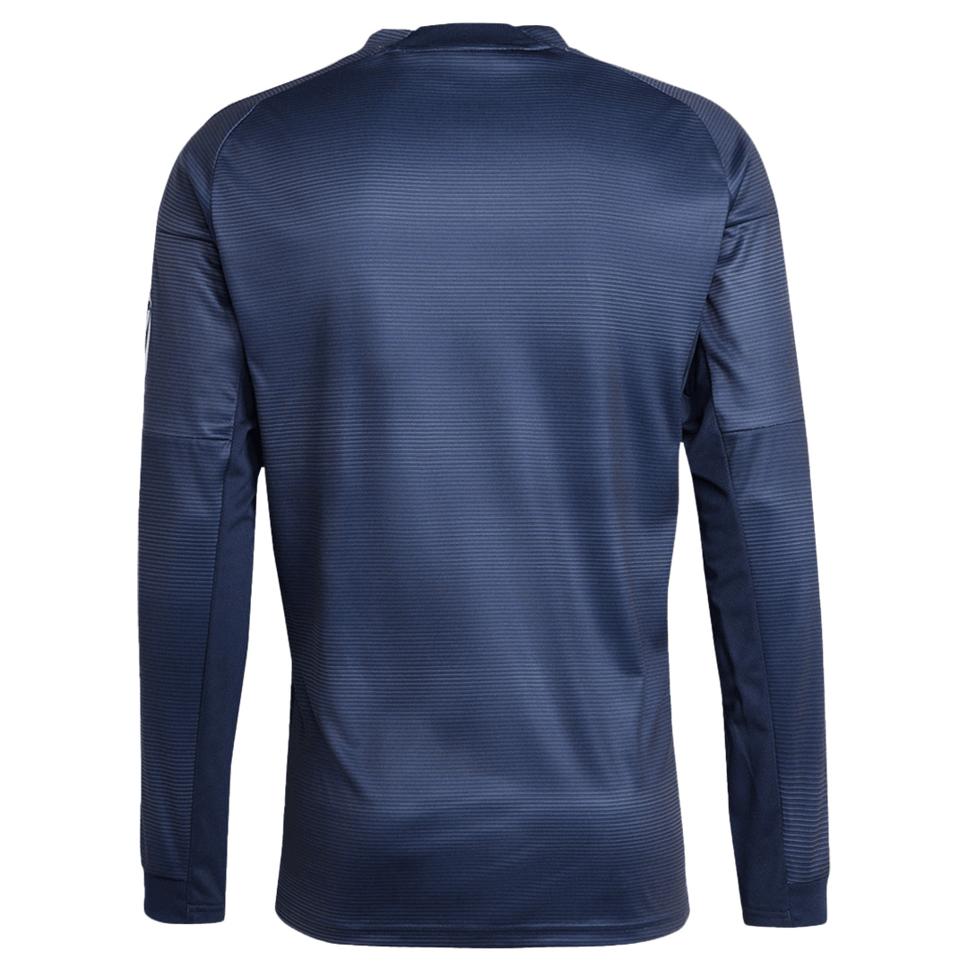 Real Madrid Away Long Sleeve Jersey 2025/26 (back view)