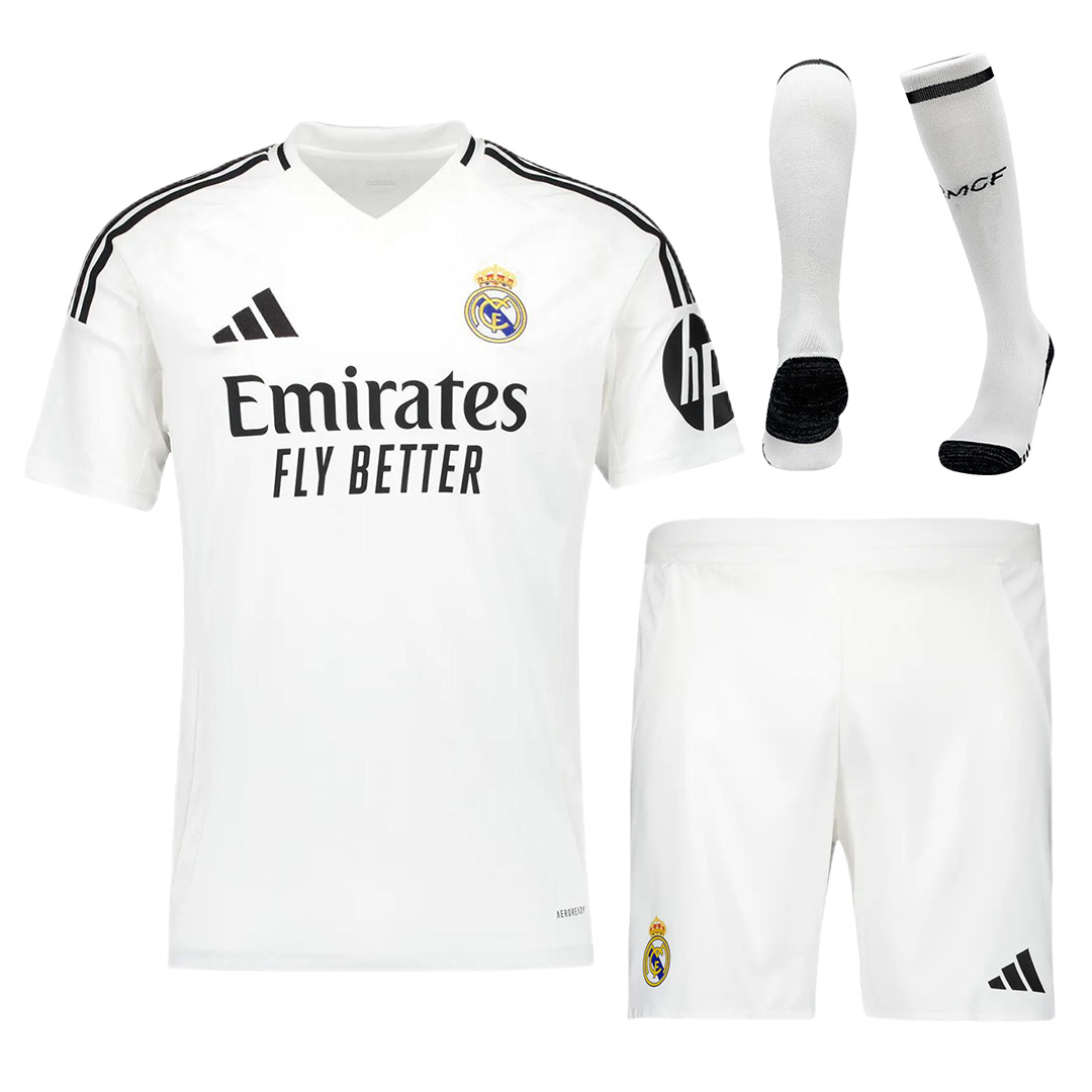 Real Madrid Home Full Jersey Kit 2024/25