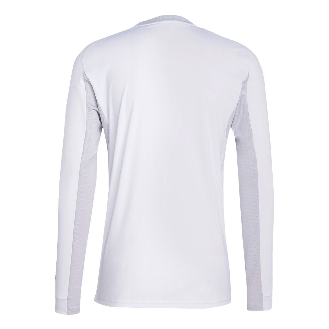 Real Madrid Home Long Sleeve Jersey 2025/26 (back view)