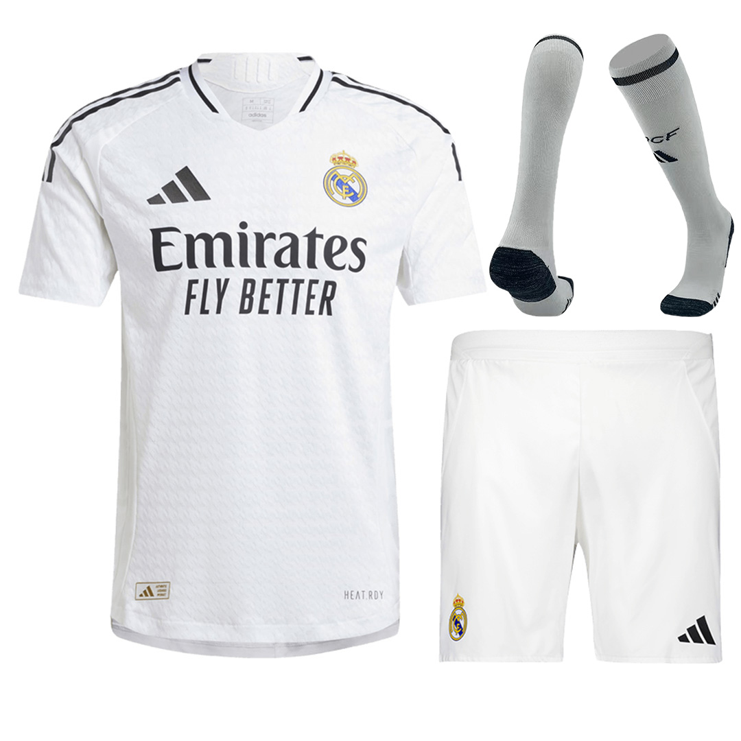 Real Madrid Home Match Jersey Full Kit Player Version 2024/25