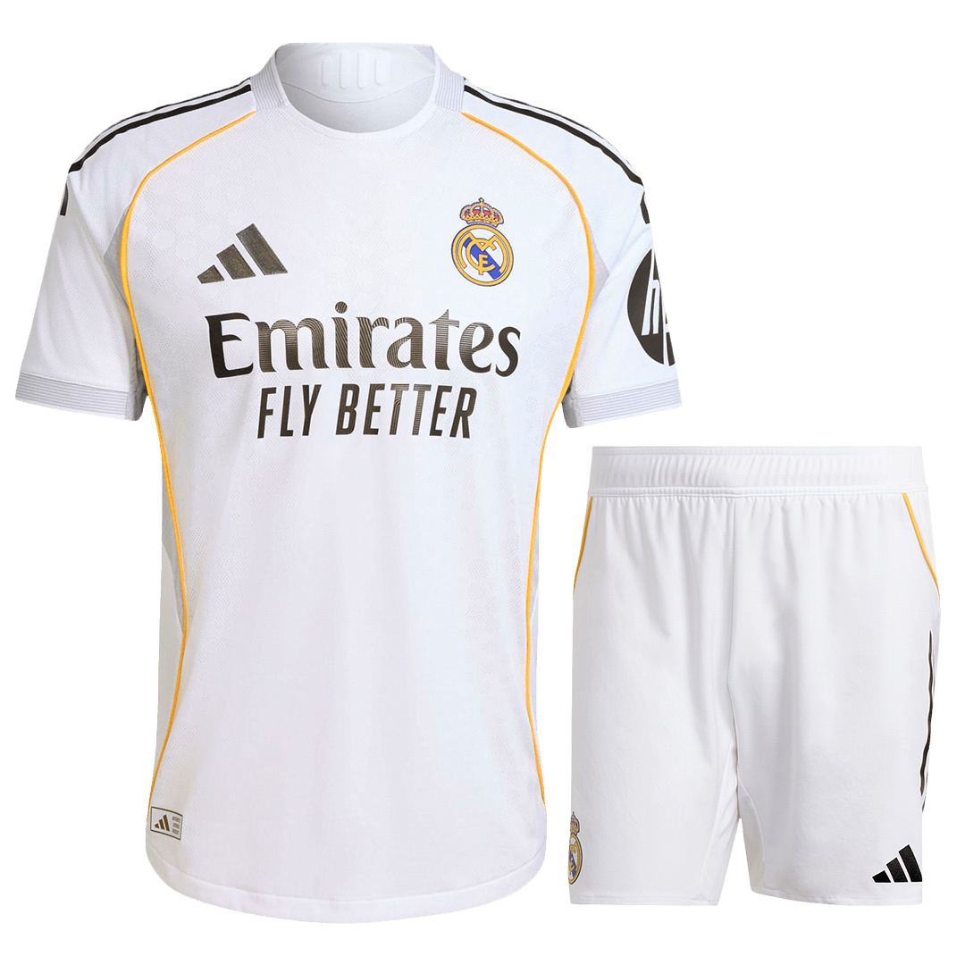 Real Madrid Home Match Jersey Kit Player Version 2025/26