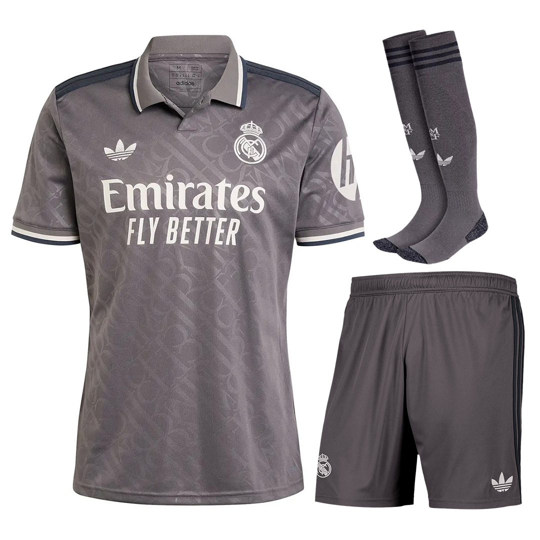 Real Madrid Third Full Jersey Kit 2024/25