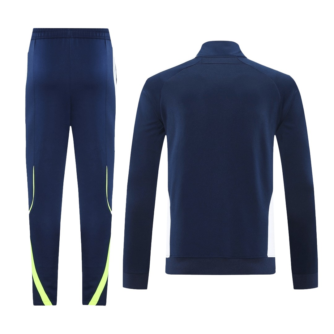 Real Madrid Training Tracksuit Kit(Jacket+Pants) 03 Navy 2025/26 (back view)
