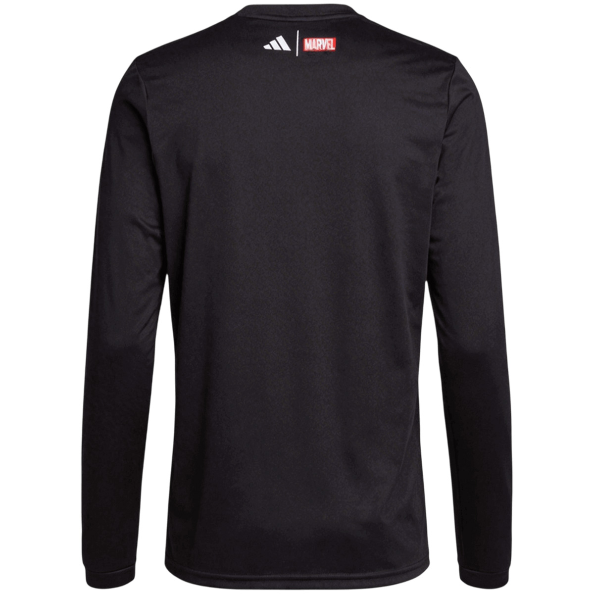 Real Madrid x Marvel Long Sleeve Jersey 2025/26 (back view)