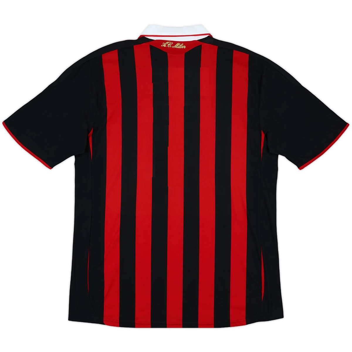 Retro AC Milan Home Jersey 2009/10 (back view)