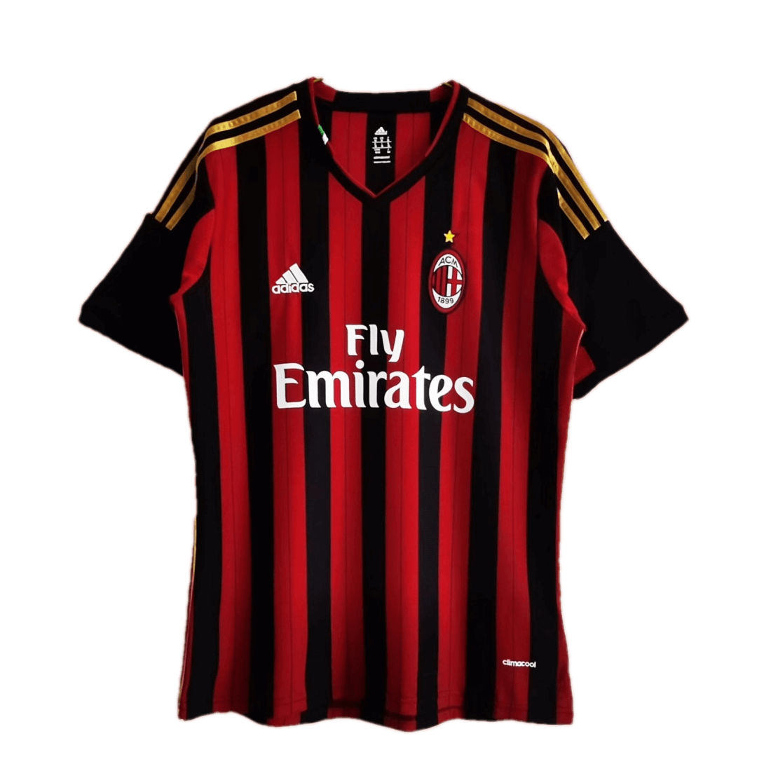 Retro AC Milan Home Jersey 2013/14 (back view)