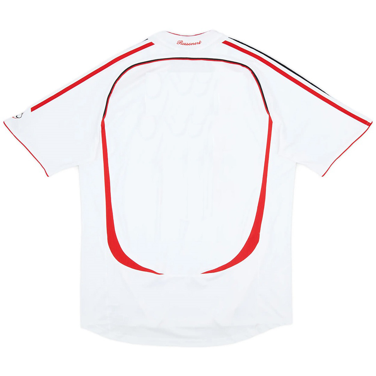 Retro AC Milan UCL Final Away Jersey 2006/07 (back view)