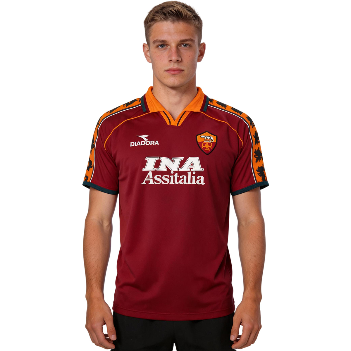 Retro AS Roma Home Jersey 1998/99