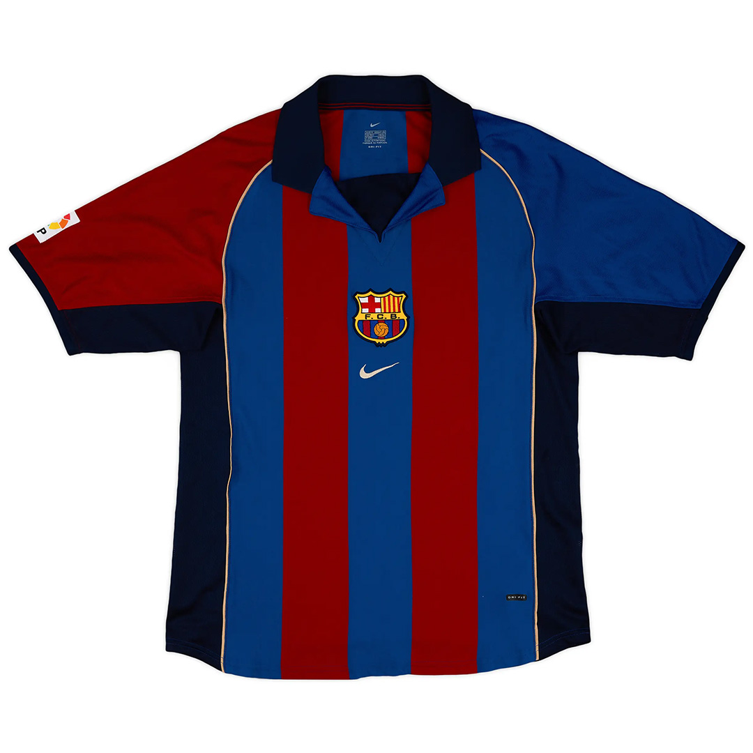 Retro Barcelona Home Jersey 2001/02 (back view)
