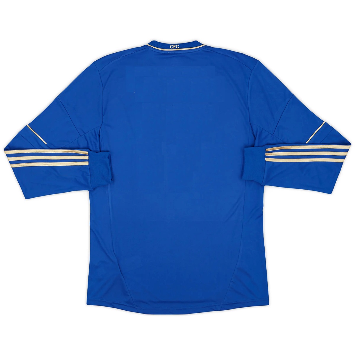 Retro Chelsea Home Long Sleeve Jersey 2012/13 (back view)