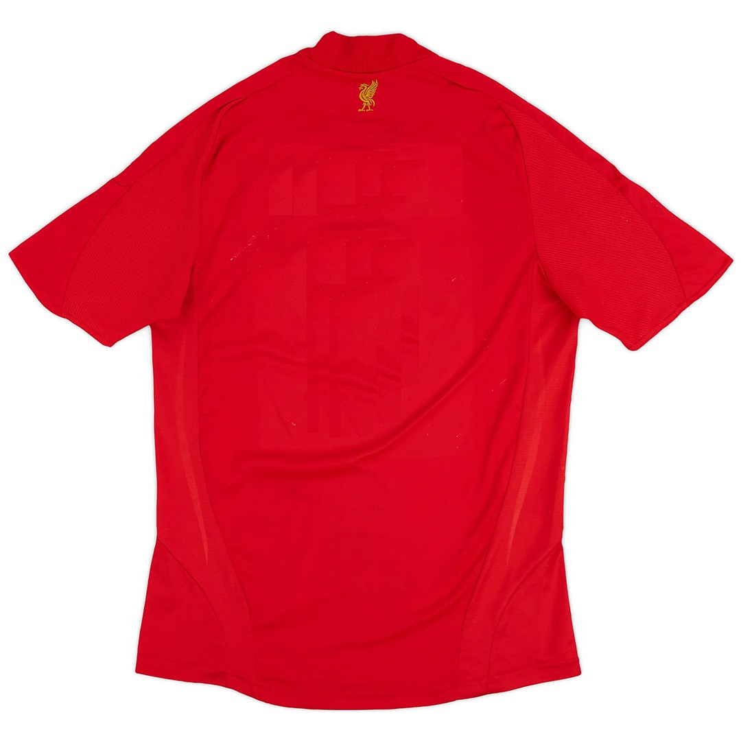 Retro Liverpool Home Jersey 2008/09 (back view)