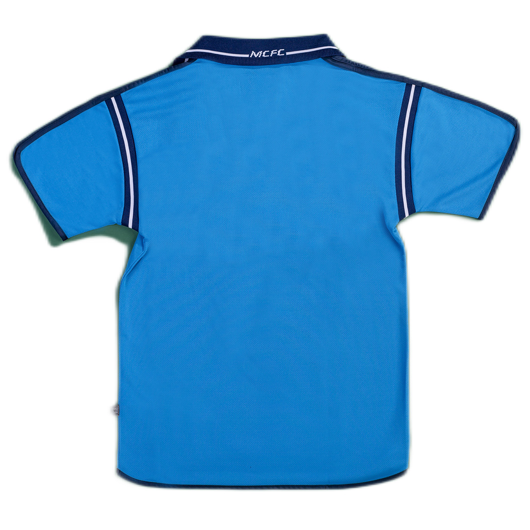 Retro Manchester City Home Jersey 2001/02 (back view)