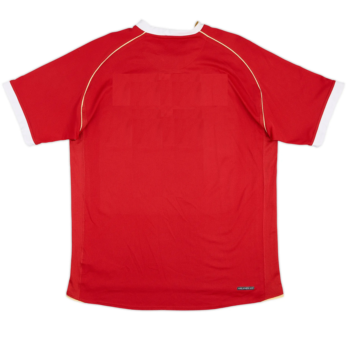 Retro Manchester United Home Jersey 2006/07 (back view)