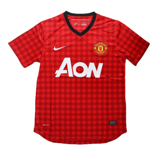 Retro Manchester United Home Jersey 2012/13 (back view)