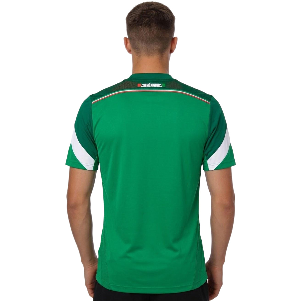 Retro Mexico Home Jersey World Cup 2014 (back view)