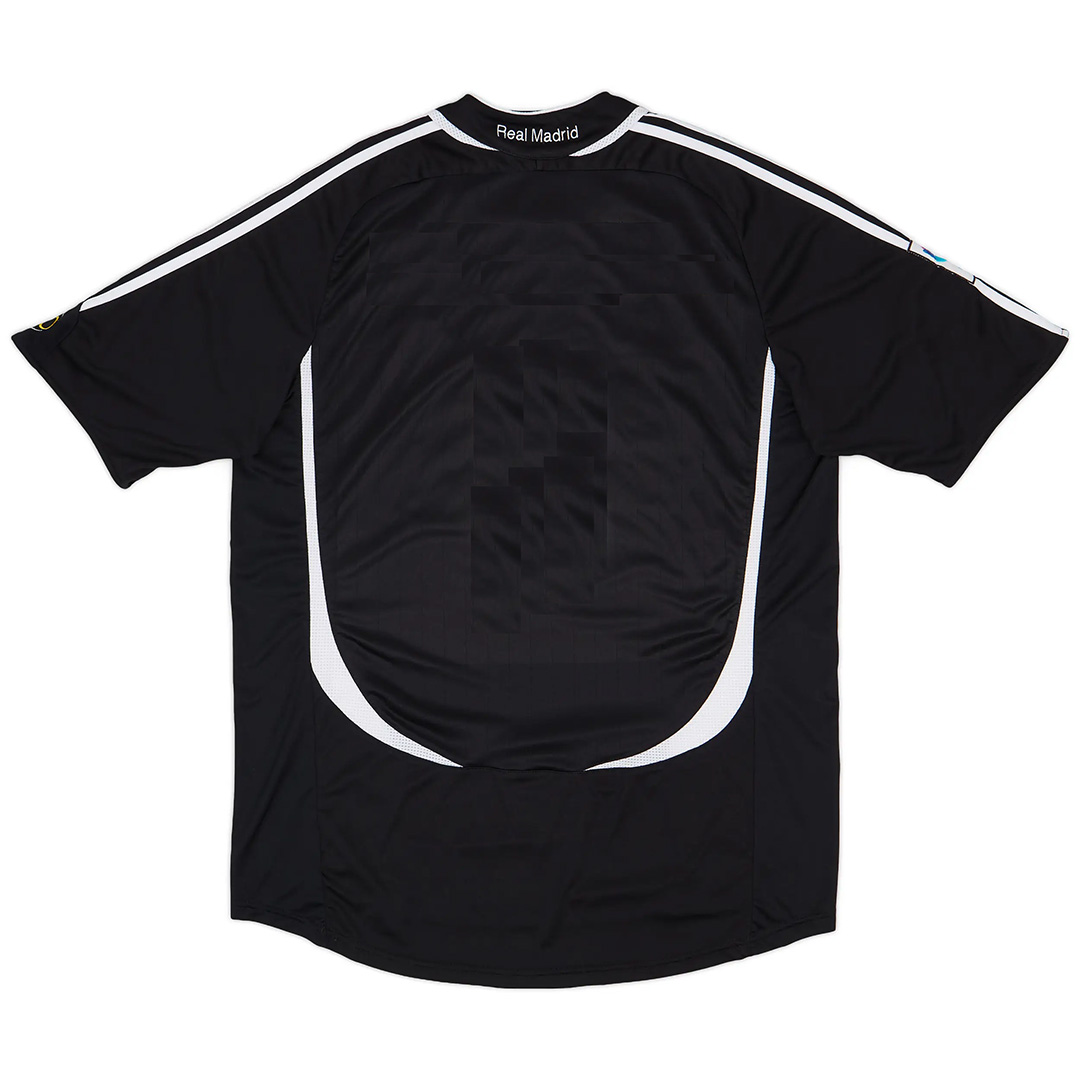 Retro Real Madrid Away Jersey 2006/07 (back view)