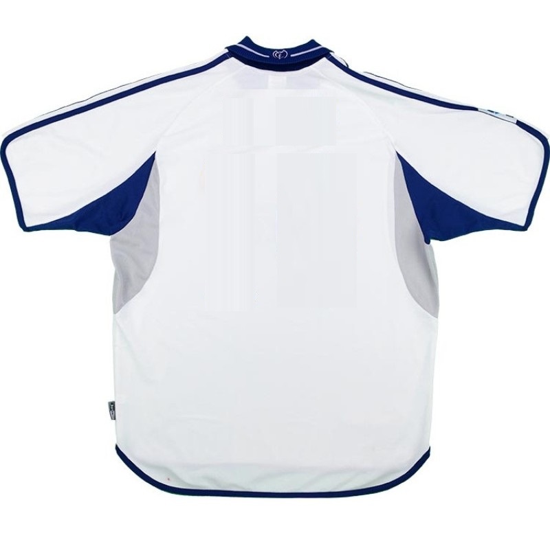 Retro Real Madrid Home Jersey 2000/01 (back view)