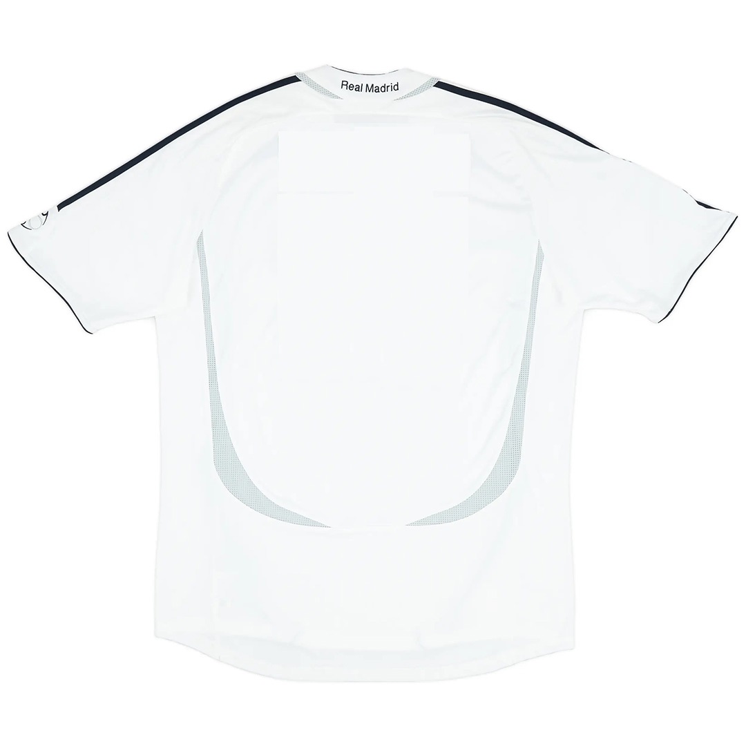 Retro Real Madrid Home Jersey 2006/07 (back view)