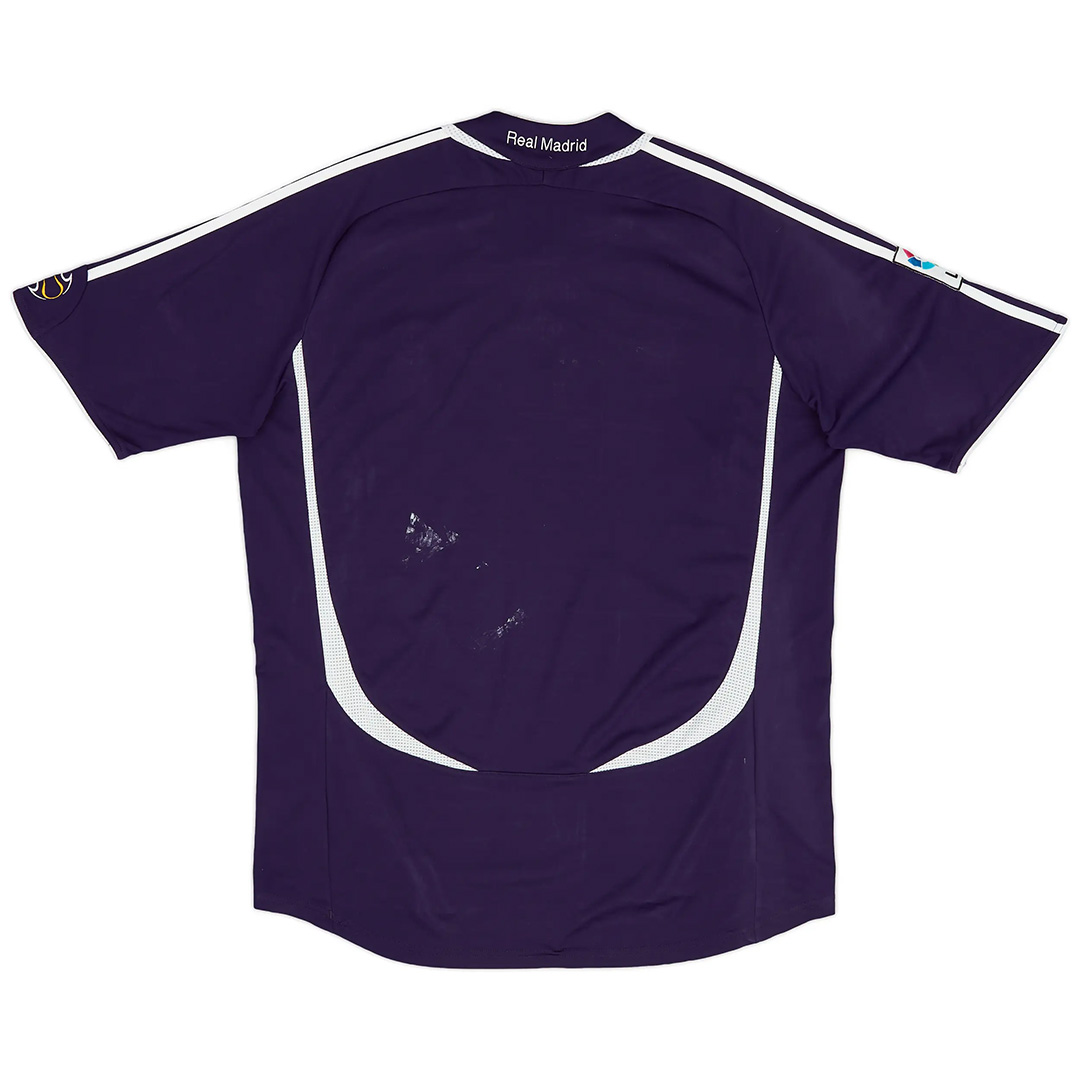Retro Real Madrid Third Jersey 2006/07 (back view)