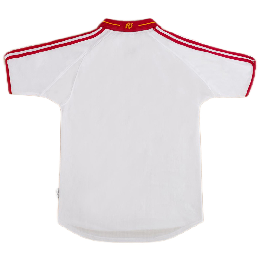 Retro Spain Away Jersey Euro Cup 2000 (back view)