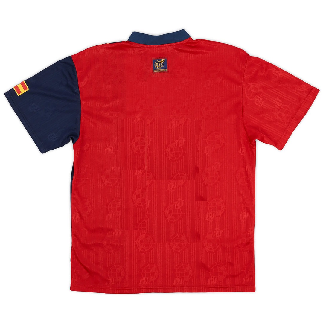 Retro Spain Home Jersey 1996 (back view)