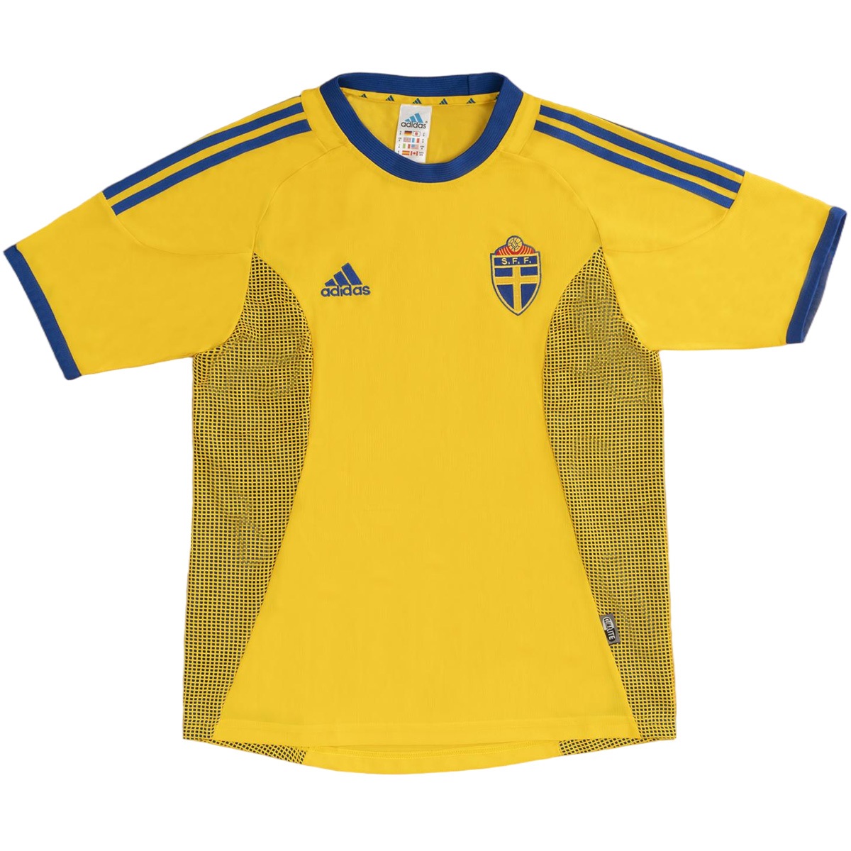 Retro Sweden Home Jersey World Cup 2002