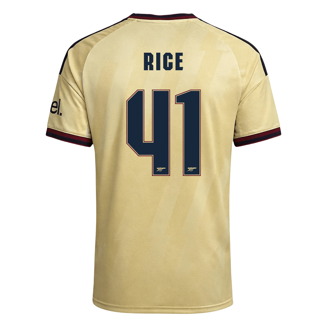 RICE #41 Arsenal Third Away Jersey 2026/27 (back view)
