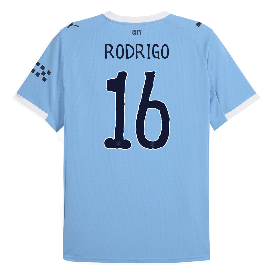 RODRIGO #16 Manchester City Home Jersey 2025/26 - Club World Cup