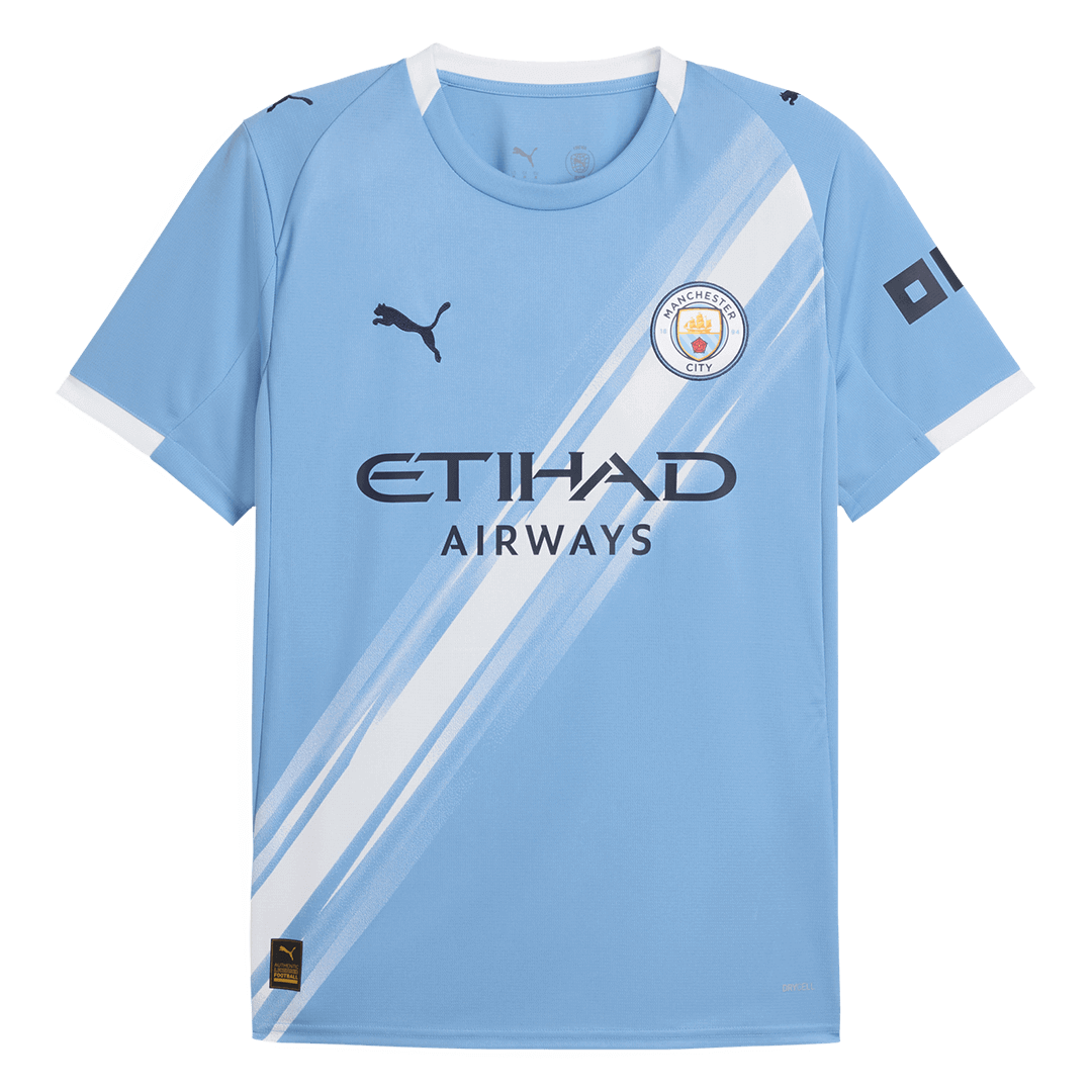RODRIGO #16 Manchester City Home Jersey 2025/26 - Club World Cup (back view)