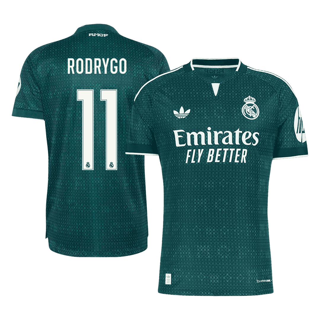 RODRYGO #11 Real Madrid Away Match Jersey Player Version 2026/27