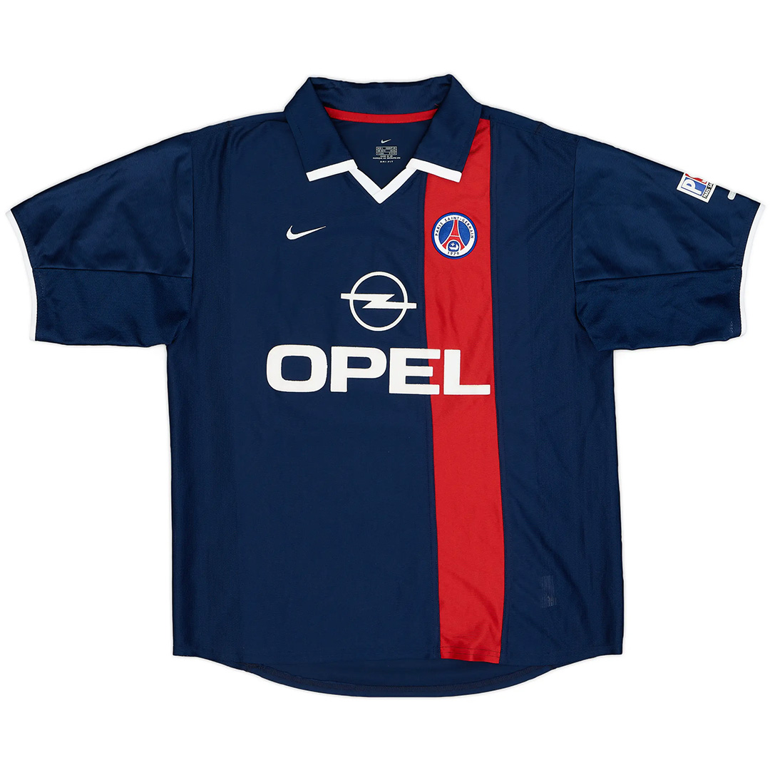 Ronaldinho #21 Retro PSG Home Jersey 2001/02 (back view)