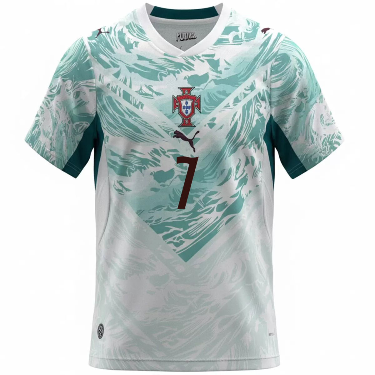 RONALDO #7 Portugal Away Jersey World Cup 2026 (back view)