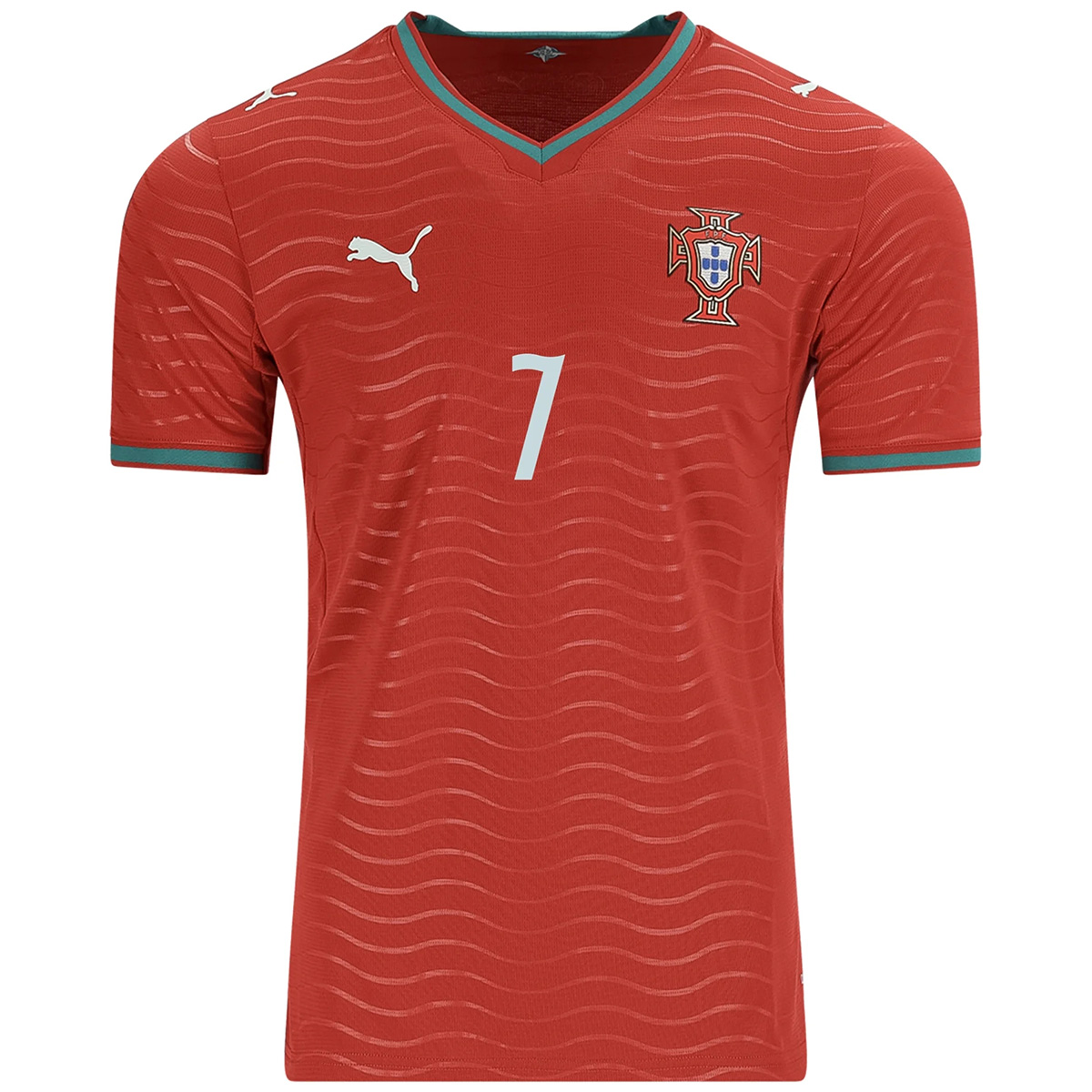 RONALDO #7 Portugal Home Jersey World Cup 2026 (back view)