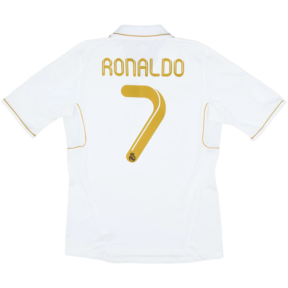 Ronaldo #7 Retro Real Madrid Home Jersey 2011/12
