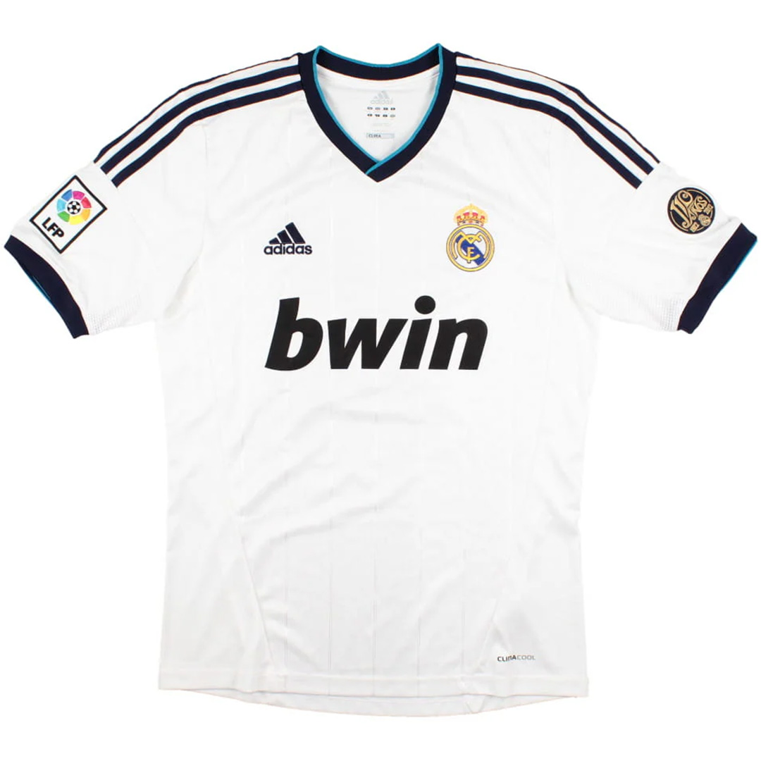 RONALDO #7 Retro Real Madrid Home Jersey 2012/13 (back view)