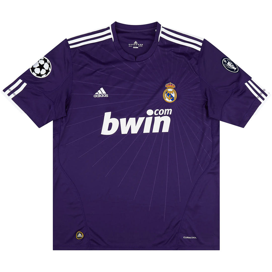 RONALDO #7 Retro Real Madrid Third Jersey 2010/11 (back view)