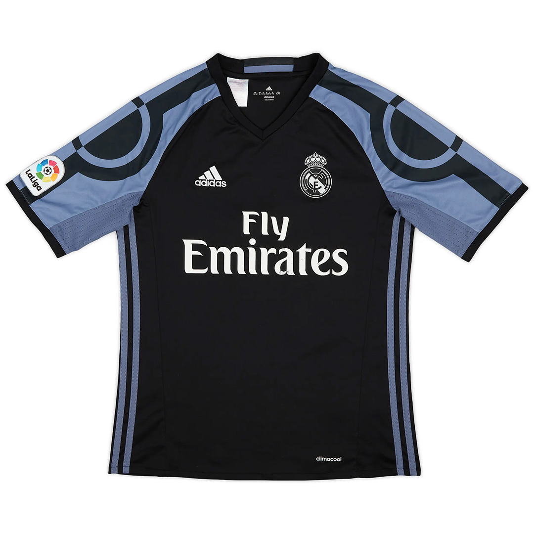 Ronaldo #7 Retro Real Madrid Third Jersey 2016/17 (back view)