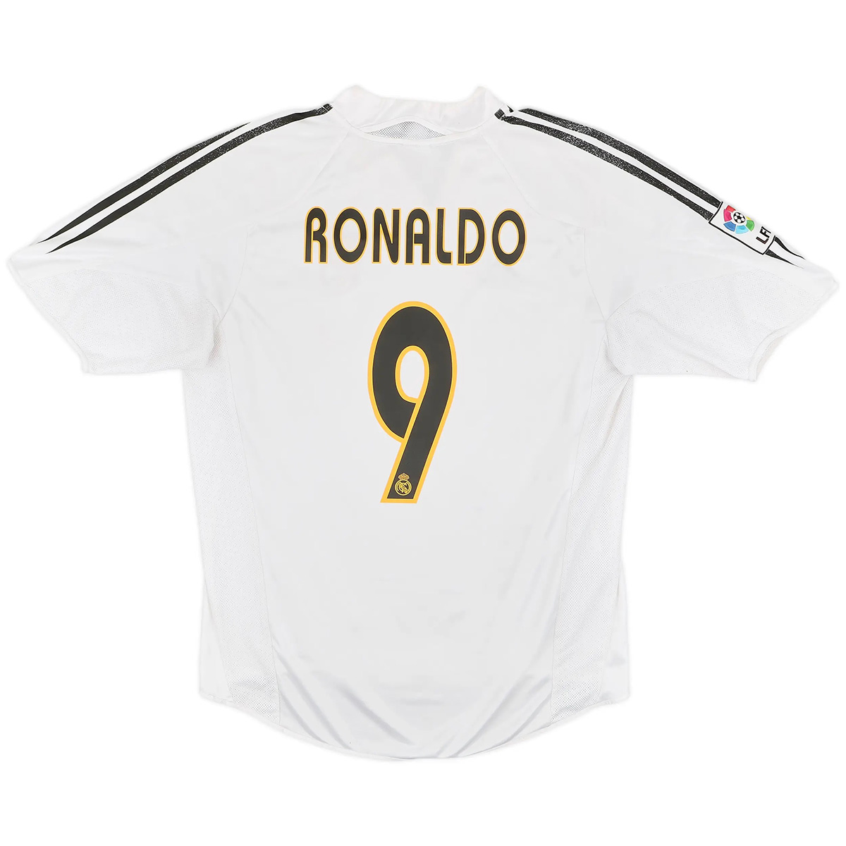 RONALDO #9 Retro Real Madrid Home Jersey 2004/05