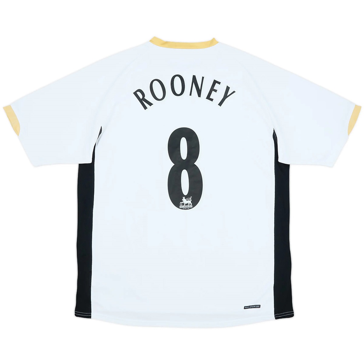Rooney #8 Retro Manchester United Away Jersey 2006/08